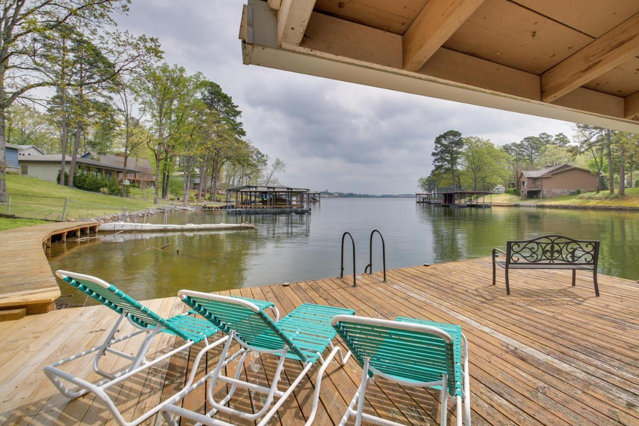 Cozy Lake Cabin With Dock In Hot Springs Natl Park Villa Lake Hamilton ภายนอก รูปภาพ