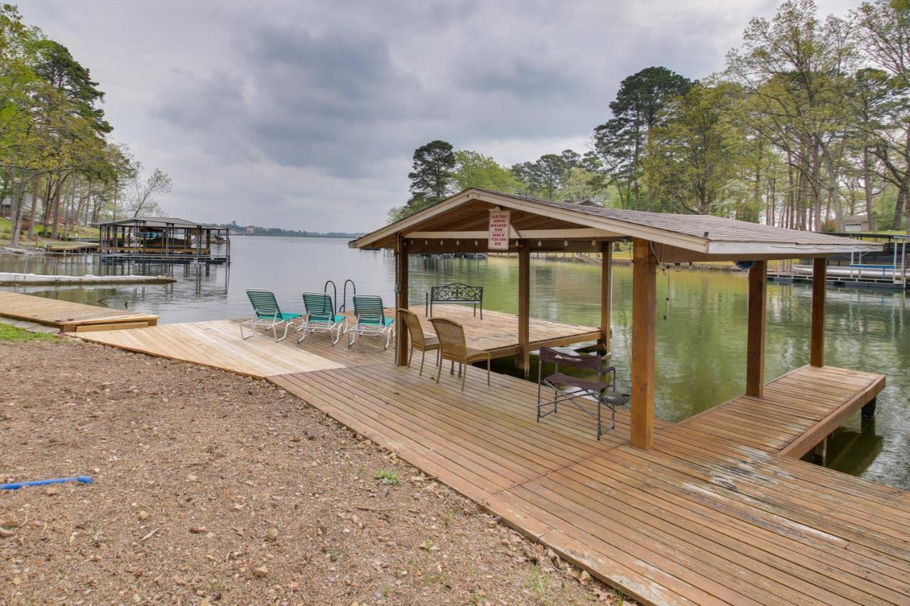 Cozy Lake Cabin With Dock In Hot Springs Natl Park Villa Lake Hamilton ภายนอก รูปภาพ