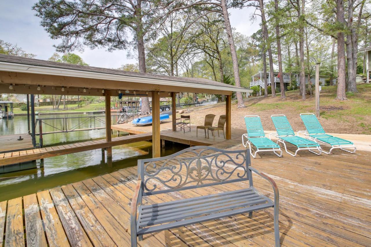 Cozy Lake Cabin With Dock In Hot Springs Natl Park Villa Lake Hamilton ภายนอก รูปภาพ