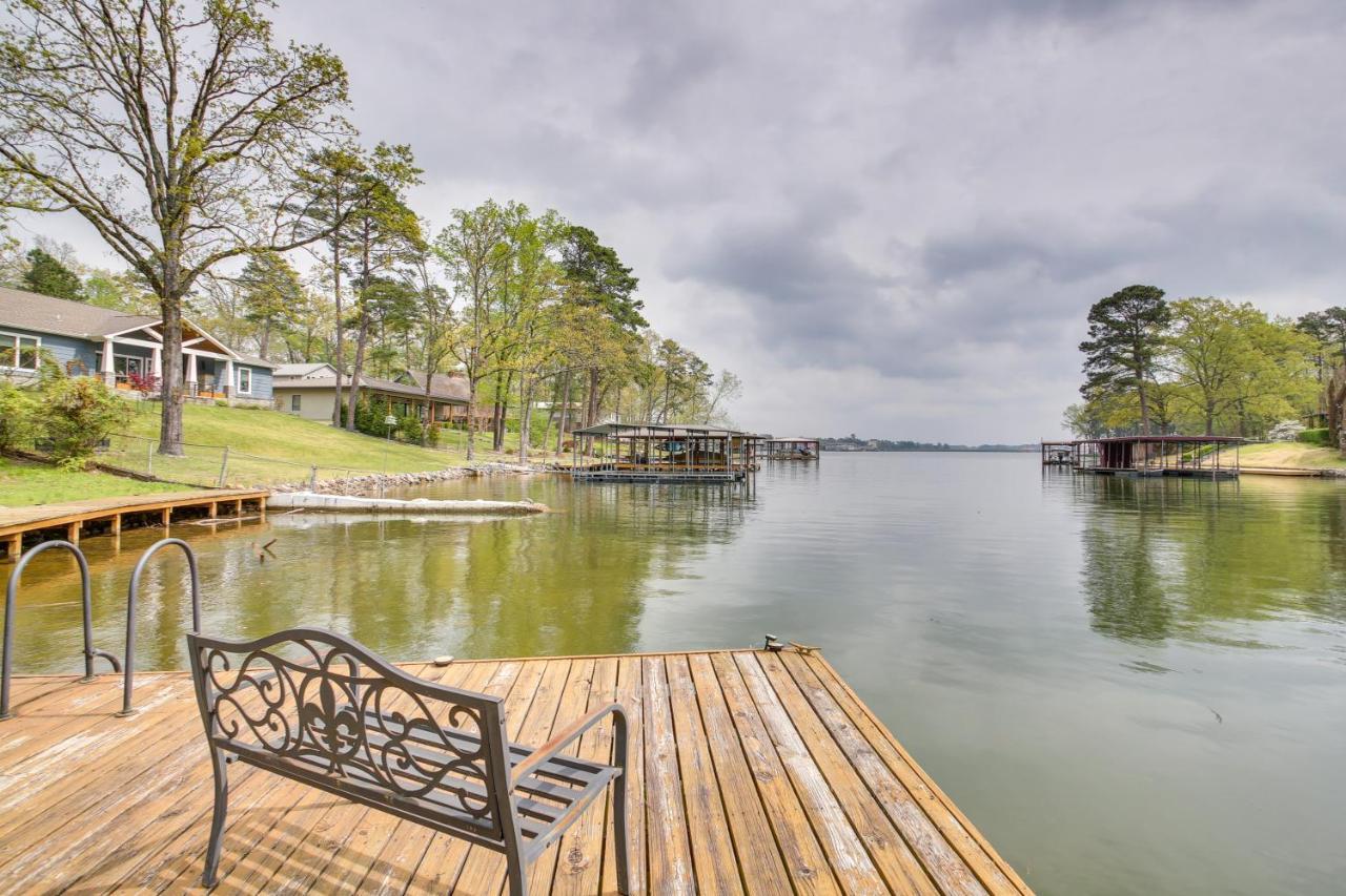 Cozy Lake Cabin With Dock In Hot Springs Natl Park Villa Lake Hamilton ภายนอก รูปภาพ