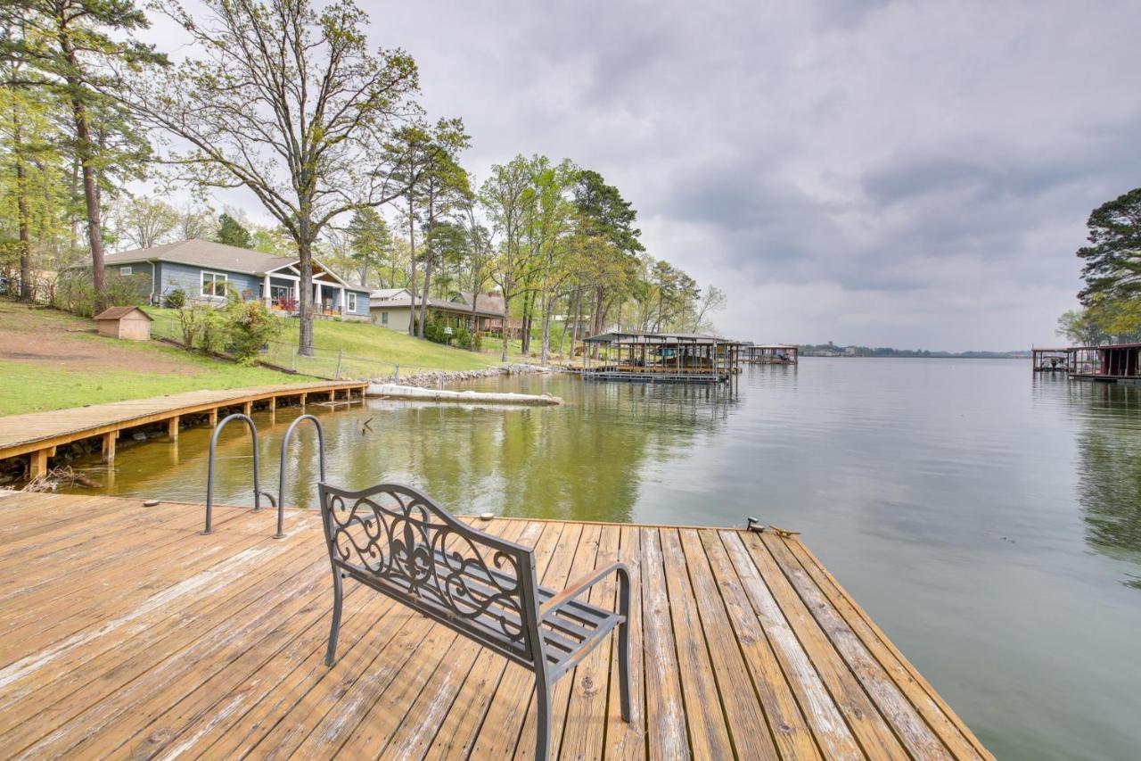 Cozy Lake Cabin With Dock In Hot Springs Natl Park Villa Lake Hamilton ภายนอก รูปภาพ