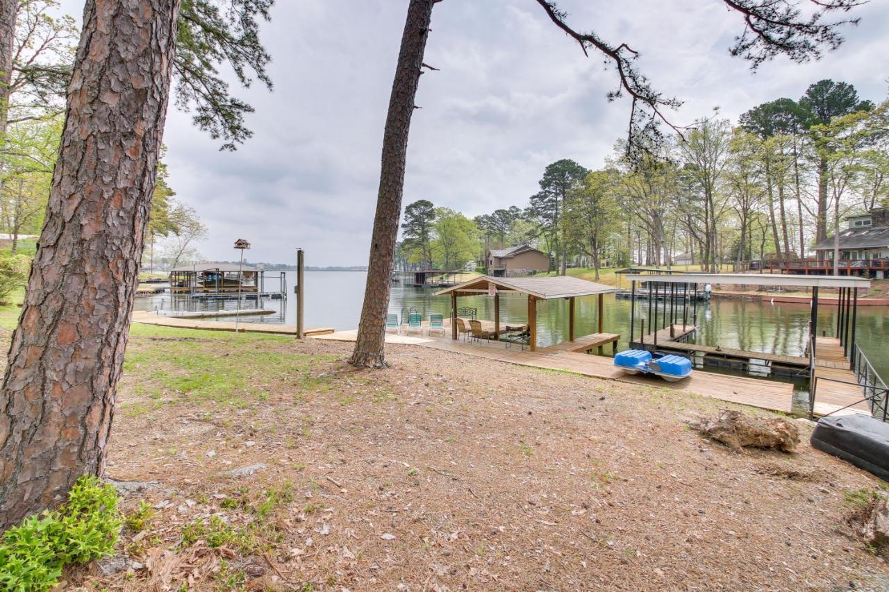 Cozy Lake Cabin With Dock In Hot Springs Natl Park Villa Lake Hamilton ภายนอก รูปภาพ