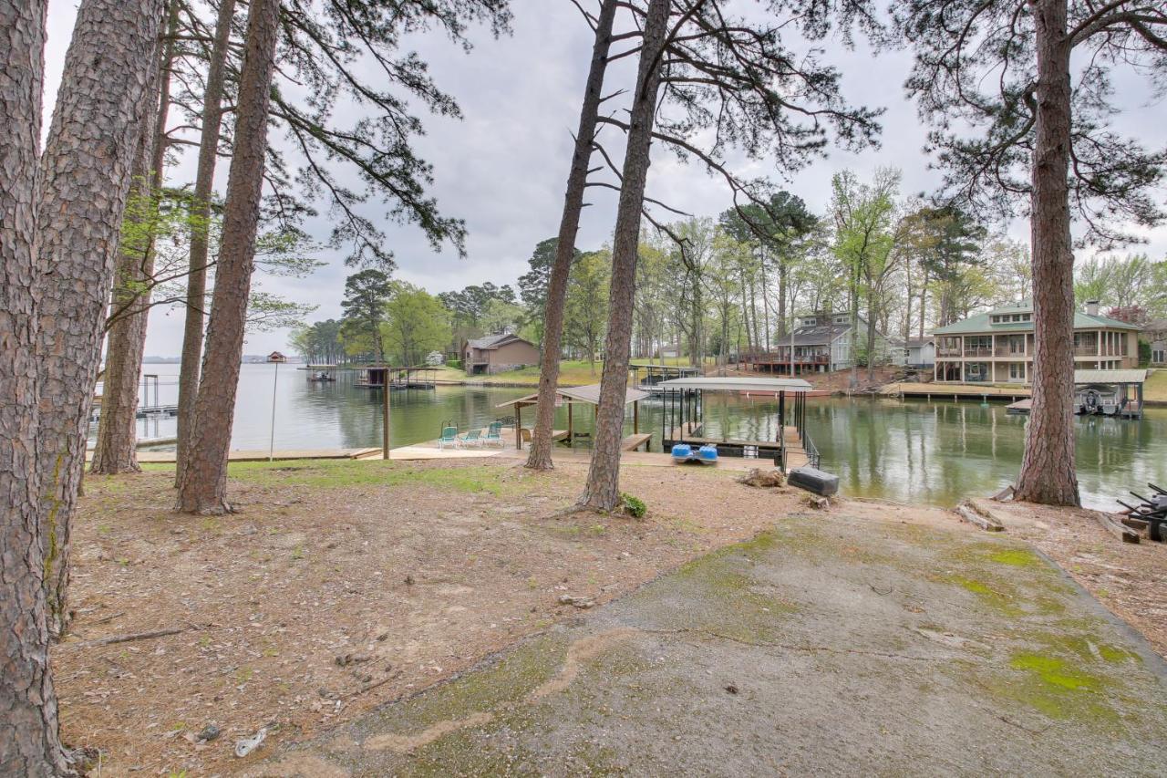 Cozy Lake Cabin With Dock In Hot Springs Natl Park Villa Lake Hamilton ภายนอก รูปภาพ