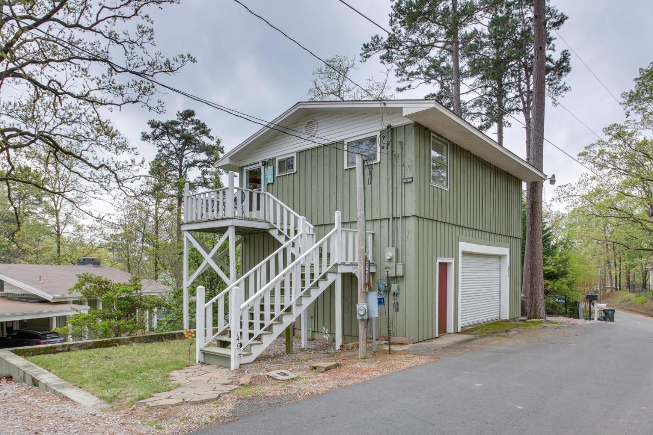 Cozy Lake Cabin With Dock In Hot Springs Natl Park Villa Lake Hamilton ภายนอก รูปภาพ